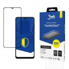 Ekrano Apsauga Samsung Galaxy A32 5G - 3mk FlexibleGlass Max Juodais KOW068