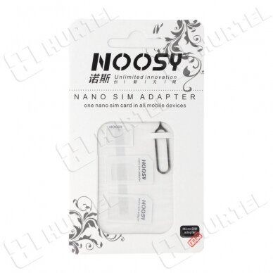 Noosy Adapteris Nano Micro Sim 3In1 rinkinys 1