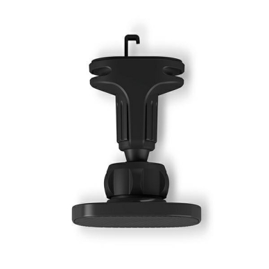 Telefono Laikiklis Holder Uniq magnetic car mount Magneo with wireless charging 3in1 Car dash & Vent Mount Juodas 4