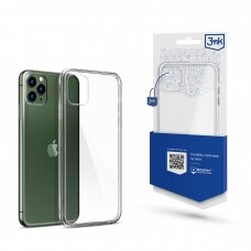 Telefono Dėklas Apple iPhone 11 Pro Max - 3mk Clear Case Skaidrus KOW068