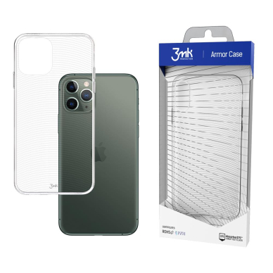 Telefono Dėklas Apple iPhone 11 Pro - 3mk Armor Case Skaidrus