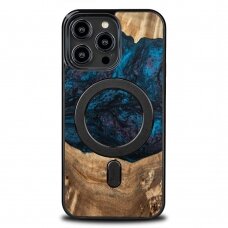 Telefono Dėklas Bewood Resin Case - iPhone 15 Pro Max - Planets - Neptune - MagSafe KOW068