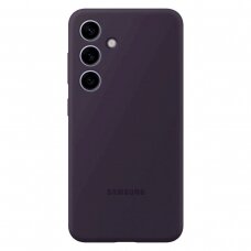 Originalus Dėklas Samsung Silicone Case EF-PS921TEEGWW for Samsung Galaxy S24 - Violetinis