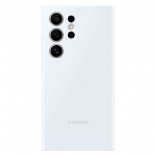 Originalus Dėklas Samsung Silicone Back Cover S24 Ultra - Baltas