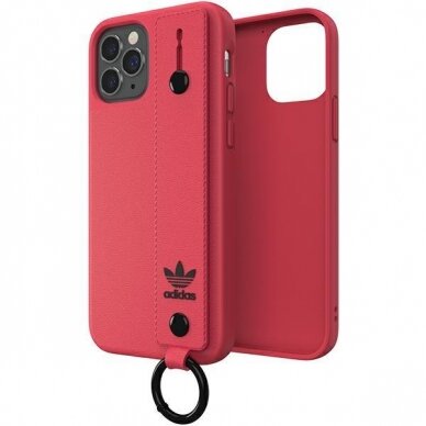 Telefono Dėklas iPhone 12/12 Pro Adidas Case  With finger holder - Raudonas KOW068 6