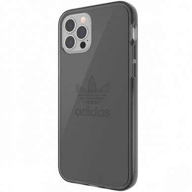 Telefono Dėklas Case ADIDAS - Protective Clear Case for iPhone 12/12 Pro Skaidrus Juodas KOW068 2