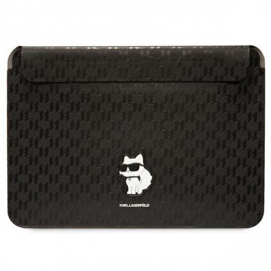 Planšetės Dėklas Cover Karl Lagerfeld Sleeve KLCS14SAKHPCK 14" Juodas Saffiano Monogram Choupette