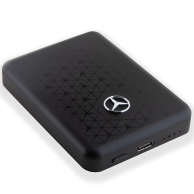 Išorinė Baterija Powerbank Mercedes Stars Pattern MagSafe 15W 5000mAh Juodas KOW06B 3