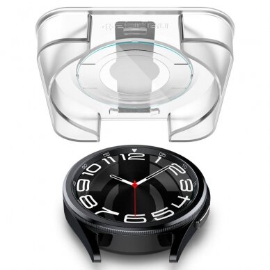 Ekrano Apsauga Samsung Galaxy Watch 6 Classic (43mm) - Spigen Glas TR "Ez Fit" 2vnt 3