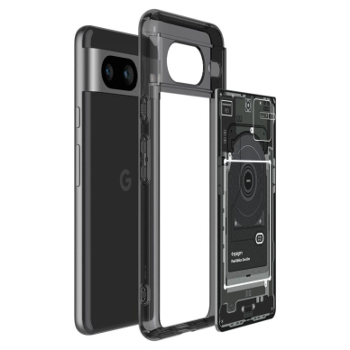 Telefono Dėklas Etui Spigen Ultra Hybrid Google Pixel 8 Juodas KOW068 7