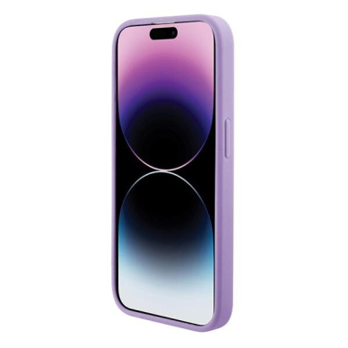 Telefono Dėklas Guess Saffiano MagSafe do iPhone 15 Pro Violetinis KOW068 4