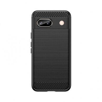 Dėklas Carbon Case Google Pixel 8A Juodas 1