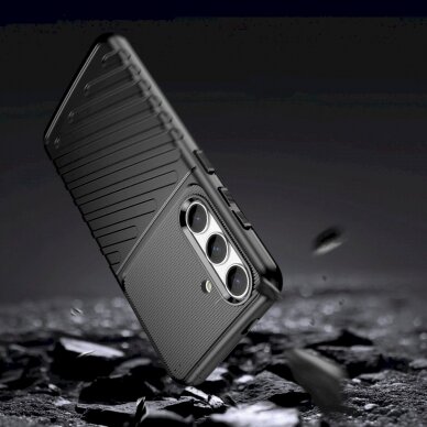 Dėklas Thunder Case armored case for Samsung Galaxy S24 - Juodas 6