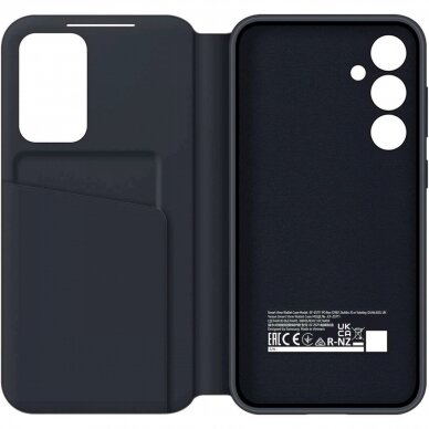 Dėklas Samsung Smart View Wallet Case ZS711CBE for Galaxy S23 FE, Juodas 5