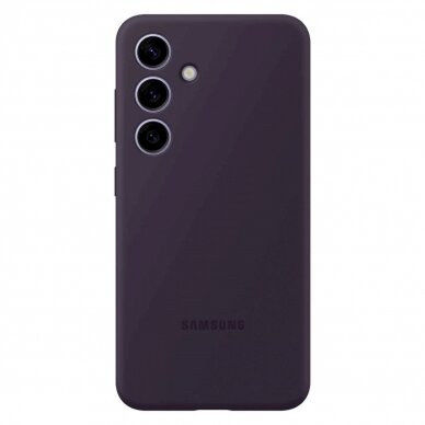 Originalus Dėklas Samsung Silicone Case EF-PS921TEEGWW for Samsung Galaxy S24 - Violetinis