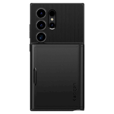 Dėklas Spigen Slim Armor CS case for Samsung Galaxy S24 Ultra - Juodas 1