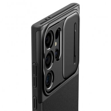 Dėklas Spigen Optik Armor case for Samsung Galaxy S24 Ultra - Juodas 8