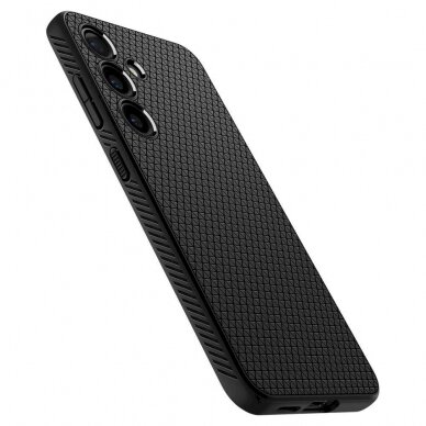 Dėklas Spigen Liquid Air case for Samsung Galaxy S24 - Juodas 8