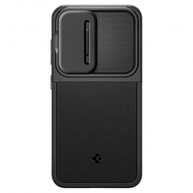 Dėklas Spigen Optik Armor case for Samsung Galaxy S24 - Juodas 1