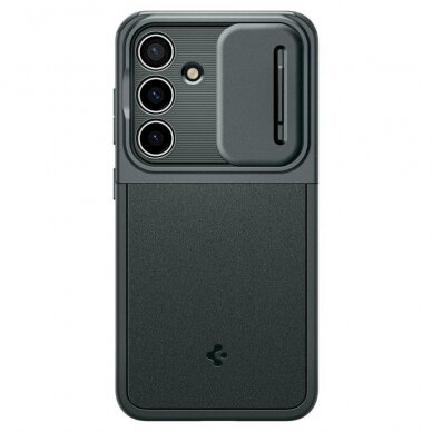 Dėklas Spigen Optik Armor case for Samsung Galaxy S24 - Žalias 2