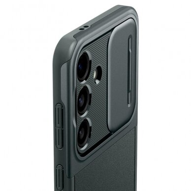 Dėklas Spigen Optik Armor case for Samsung Galaxy S24 - Žalias 8