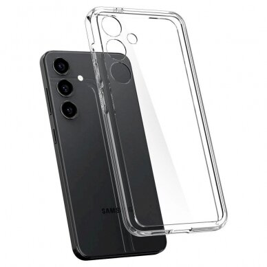 Dėklas Spigen Ultra Hybrid case for Samsung Galaxy S24 - Permatomas 7