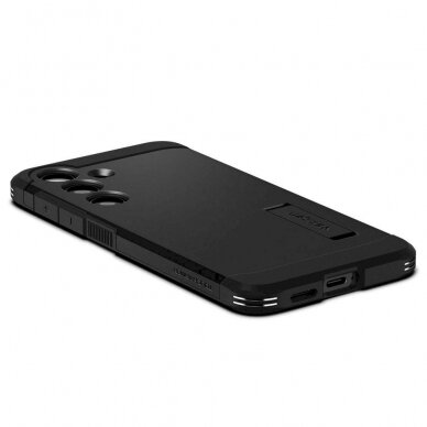 Dėklas Spigen Tough Armor case for Samsung Galaxy S24 - Juodas 8