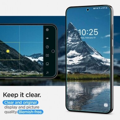 Ekrano Apsauga Spigen Neo Flex hydrogel film for Samsung Galaxy S24 - 2 pcs - Permatomas 11
