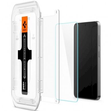 Ekrano Apsauga Spigen Glas.tR EZ Fit tempered glass for Samsung Galaxy S24 - 2 pcs - Permatomas 5