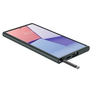 Dėklas Spigen Optik Armor Samsung S24 Ultra S928 abyss Žalias 11