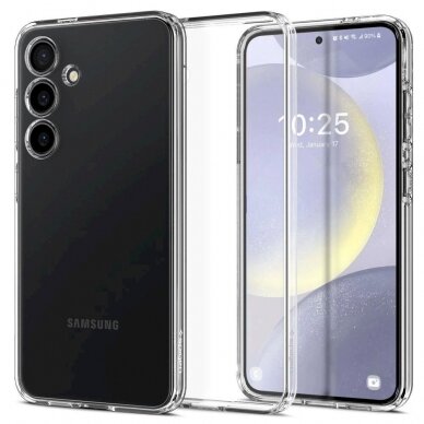 Dėklas Spigen Liquid Crystal Samsung S24+ - Permatomas