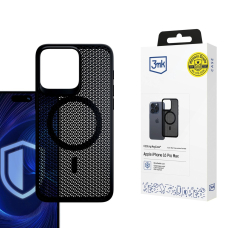 3mk COOLing MagCase Dėklas Apple iPhone 16 Pro Max - Juodas