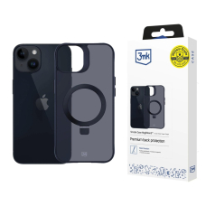 Dėklas 3mk Smoke Case Mag Apple iPhone 14 plus - Juodas