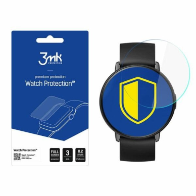 Akcija! 3MK ARC foil Xiaomi Mibro Lite Watch Fullscreen Plėvelė 3 vienetai pakuotėje