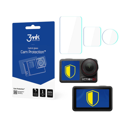 3mk Cam Protection Apsauginis stiklas DJI Osmo Action 5 Pro