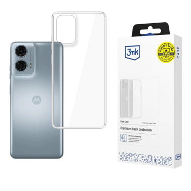 3mk Clear Dėklas Motorola Moto E14 / G04 / G24 Power / G24 4G - permatomas