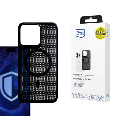 3mk COOLing MagCase Dėklas Apple iPhone 14 Pro Max - Juodas