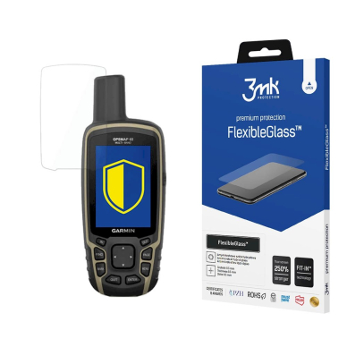 3mk FlexibleGlass™ Lankstus apsauginis stiklas Garmin GPSMap 65