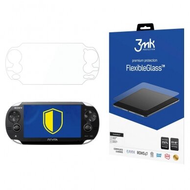 3mk FlexibleGlass™ Lankstus apsauginis stiklas Sony PS Vita