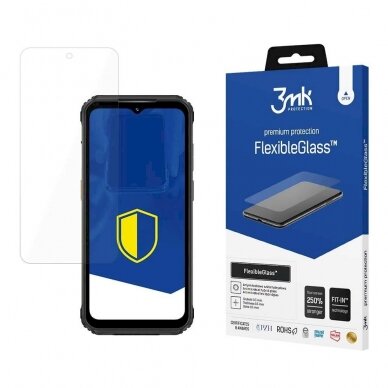 3mk FlexibleGlass™ Lankstus apsauginis stiklas Ulefone Armor 21