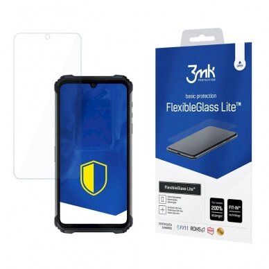 3mk FlexibleGlass Lite™ Lankstus apsauginis stiklas Ulefone Armor 8 Pro