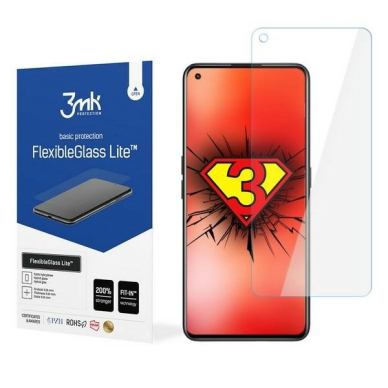 Lankstus hibridinis stiklas 3MK FlexibleGlass Lite Realme GT Neo 2 5G