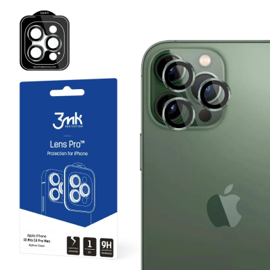 3mk Lens Protection Pro Kameros apsauga iPhone 13 Pro / iPhone 13 Pro Max - Green