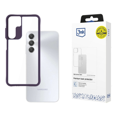 Dėklas 3mk Satin Armor Case+ Purple Samsung Galaxy A15 5G - Permatomas