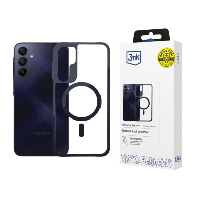 Dėklas 3mk Satin Armor MagCase Samsung Galaxy A15 5G - Permatomas