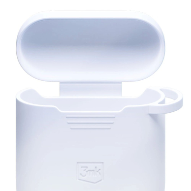 3mk Silicon AirPods Dėklas AirPods 2 - white 10