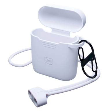 3mk Silicon AirPods Dėklas AirPods 2 - white 5