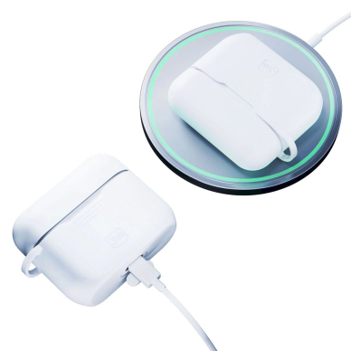 3mk Silicon AirPods Dėklas AirPods Pro / AirPods Pro 2 - white 6