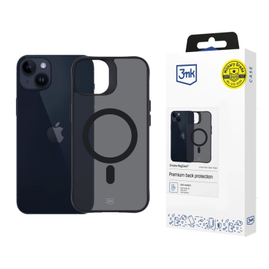 Dėklas 3mk Smoke MagCase iPhone 14 Plus - dalinai permatomas