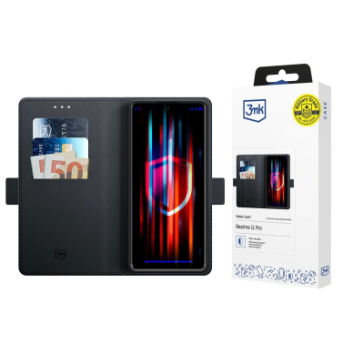 3mk Wallet Dėklas Realme 11 Pro - Juodas